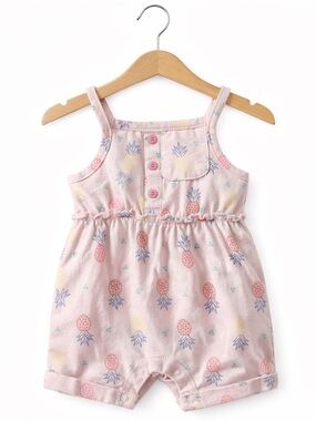 10/$15 Monkey Bars Pink Pineapple Romper Size 0-3